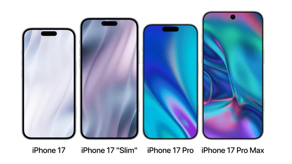 iphone 17 air and pro