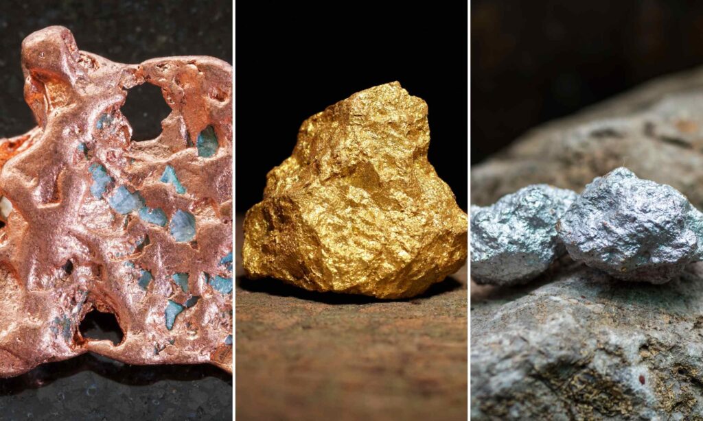 masssive copper gold