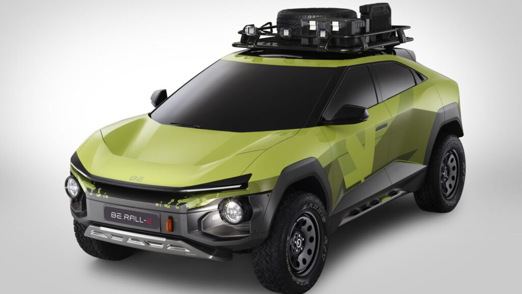mahindra BE Rall-E Electric SUV