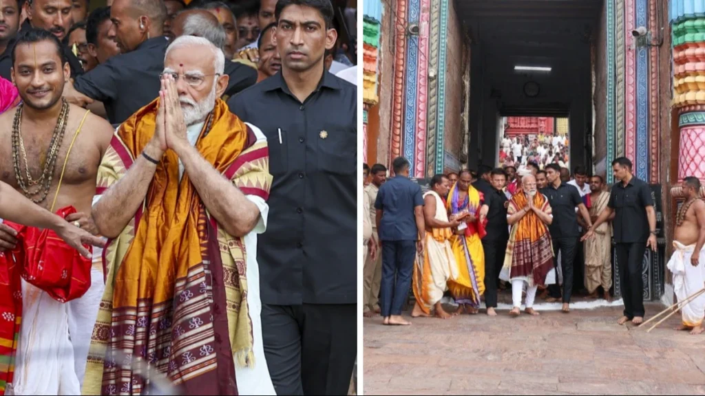 pm modi jagannath visit
