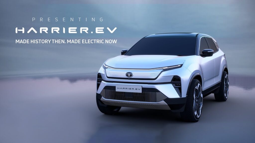 tata harrier made history ev