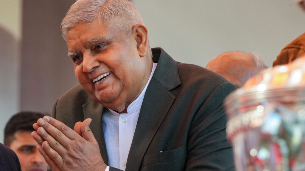 vice president dhankar 